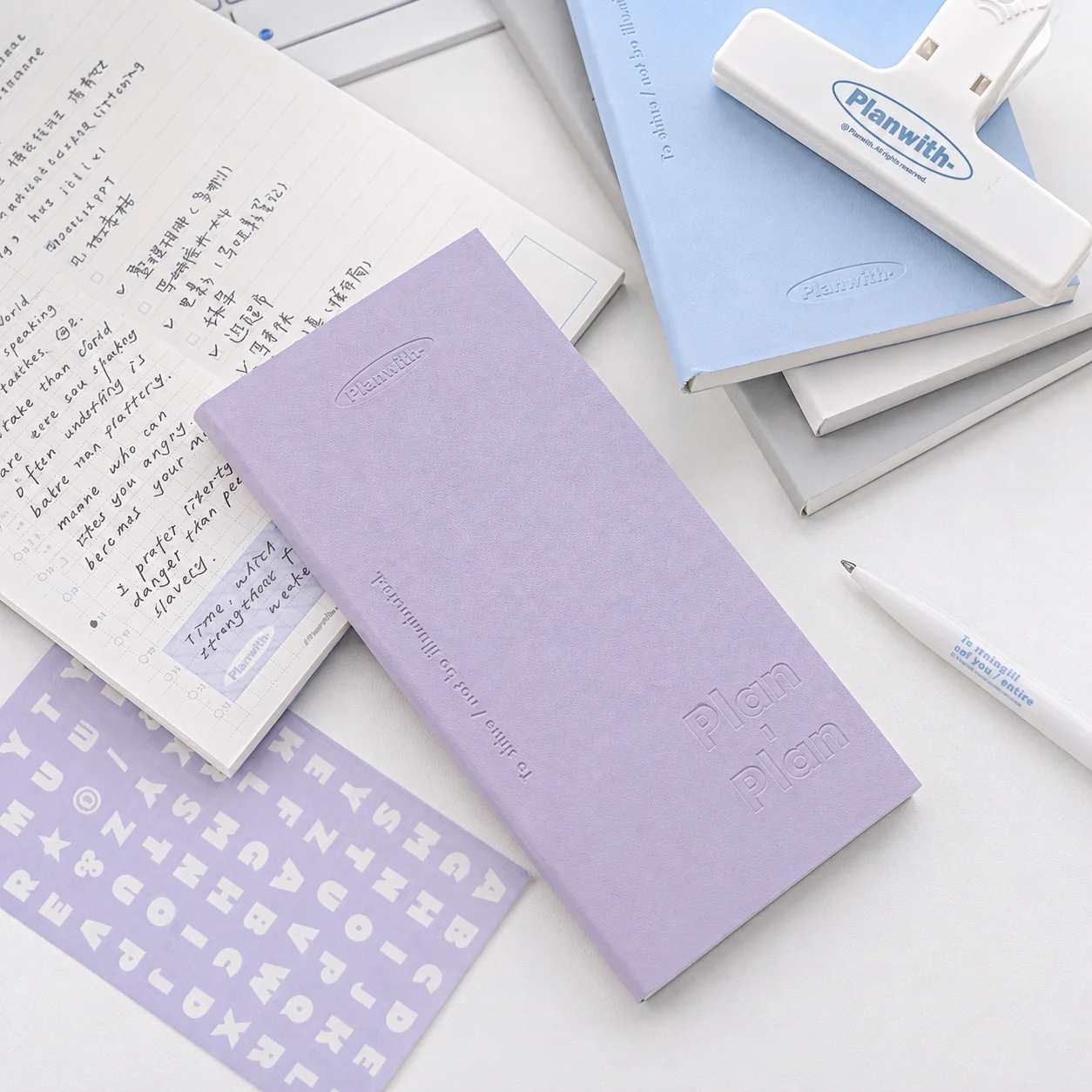 Productivity Notebook Water-Resistant Pu Cover Planner Time Management Journal Undated Daily Planner Notebook For Habit Tracking