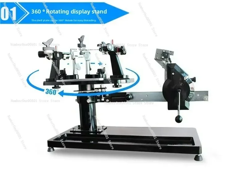 Portable Professional High Precision Badminton Tennis Racket Stringing Machine Manual Stringer for Home Use -LBW001
