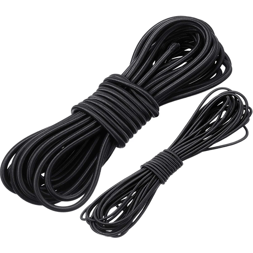 Strong Elastic Rope Cord Bungee Shock Cord Stretch String for Outdoor Camping Tents Kayak Boat Bag Luggage