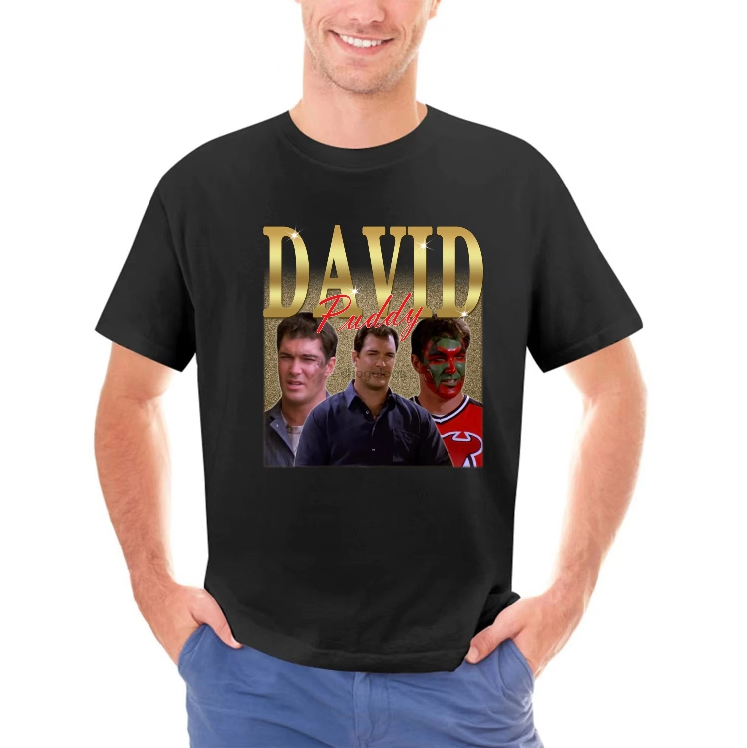 DAVID PUDDY Shirt  David Puddy Homage T-Shirt  Vintage David Puddy Seinfeld Bootleg Merch Fans Gift  Funny Patrick Warburton Ret