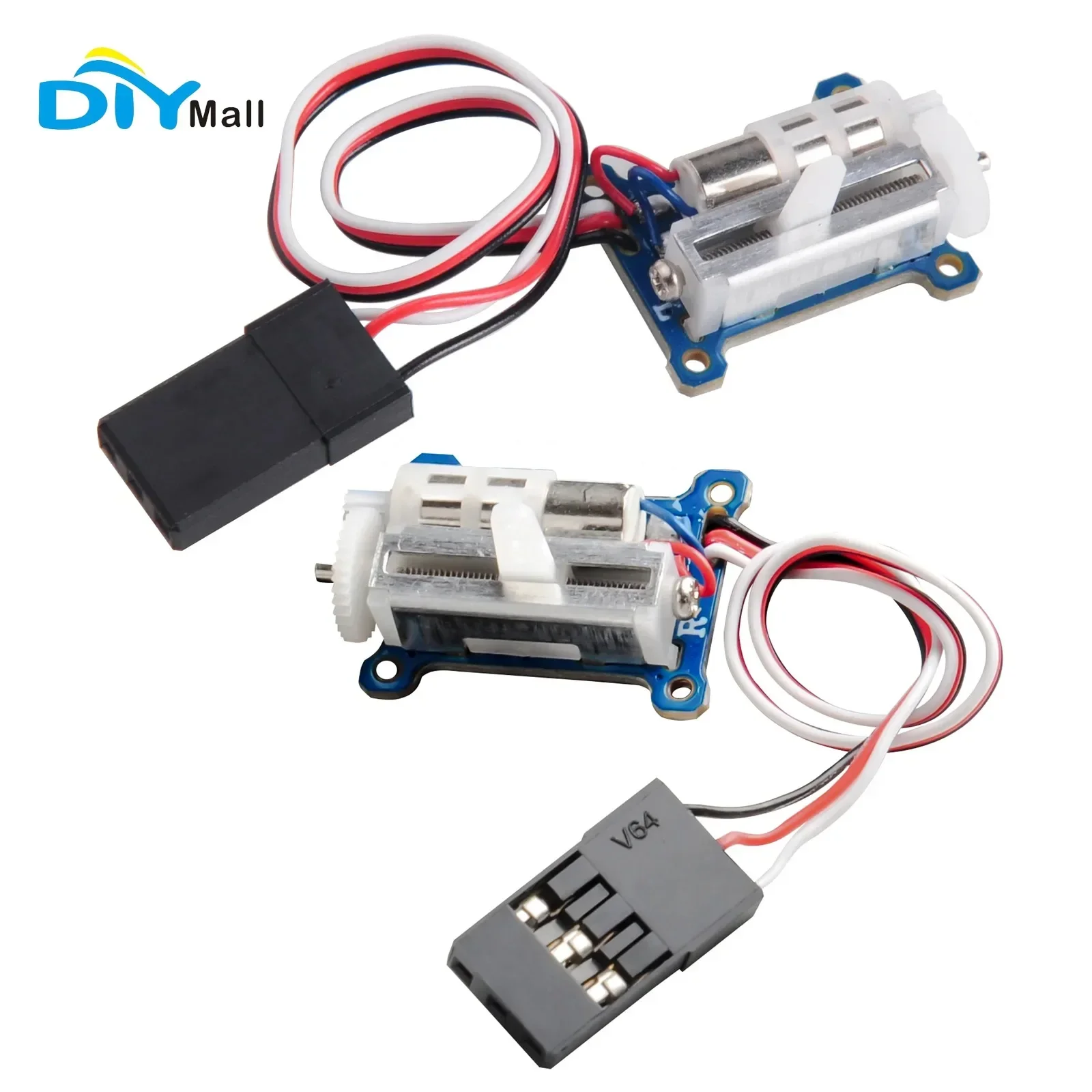 

GS-1502 Linear Servo JR Plug 1.5g Ultra Micro Digtal Servo Tiny Servo Steering Gear 3.7-5V for RC Aircraft DIY Model