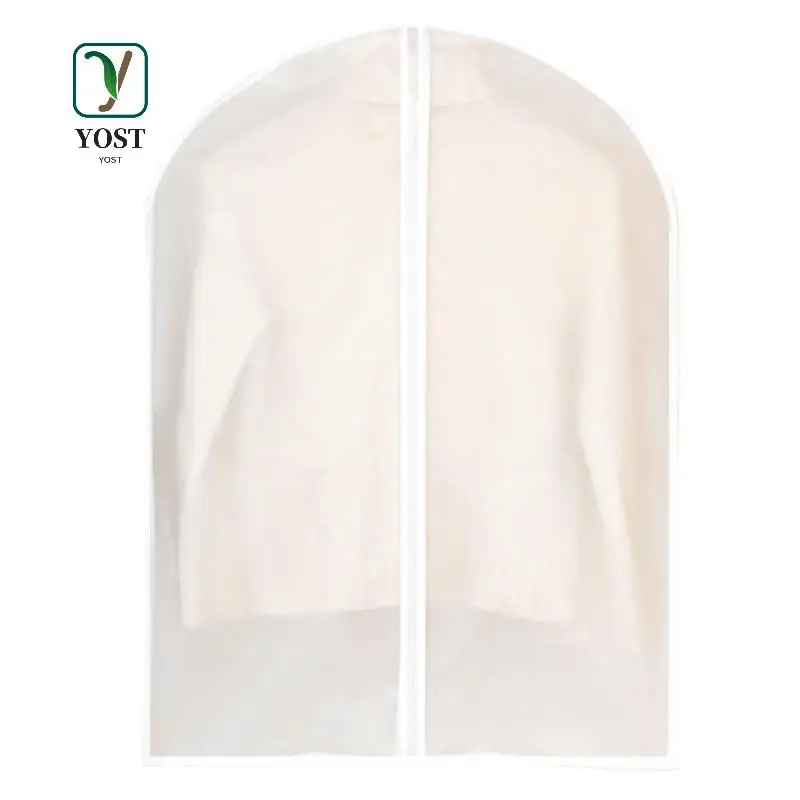 

YOST-Clear Clothes Bags Covers Protecting Dusts For Storage Clothes Hanging Clothes Bags For Gowns With Zipper For Closet