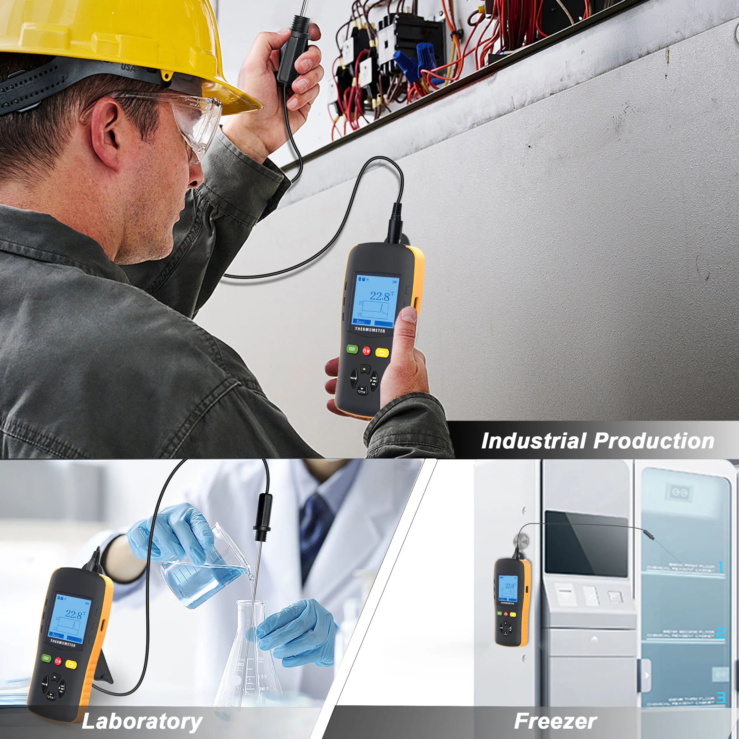 PTD601 Temperatuur Digitale datalogger Temperatuur Hoge precisie datalogger Industrieel gebruik