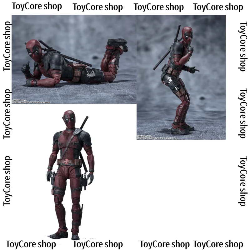 

In Stock Marvel Universe DEADPOOL Deadpool 2 SHF Articulated Deadpool Action Figure Collectible Toy