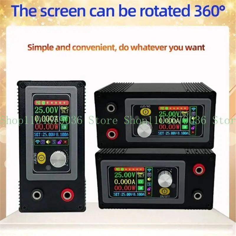 

652F Aluminum Alloy Multiple Interfaces Shell DIY Shell for XYH3606 Converter Wiring Connecting Terminals