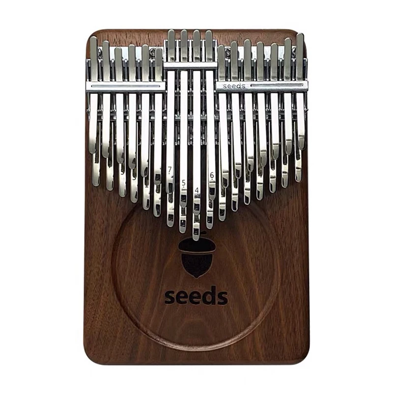 Seeds Kalimba 17/21/24/34 Keys Thumb Piano Beginner Kalimba B C Note Music Keyboard Piano Musical Instruments Gifts