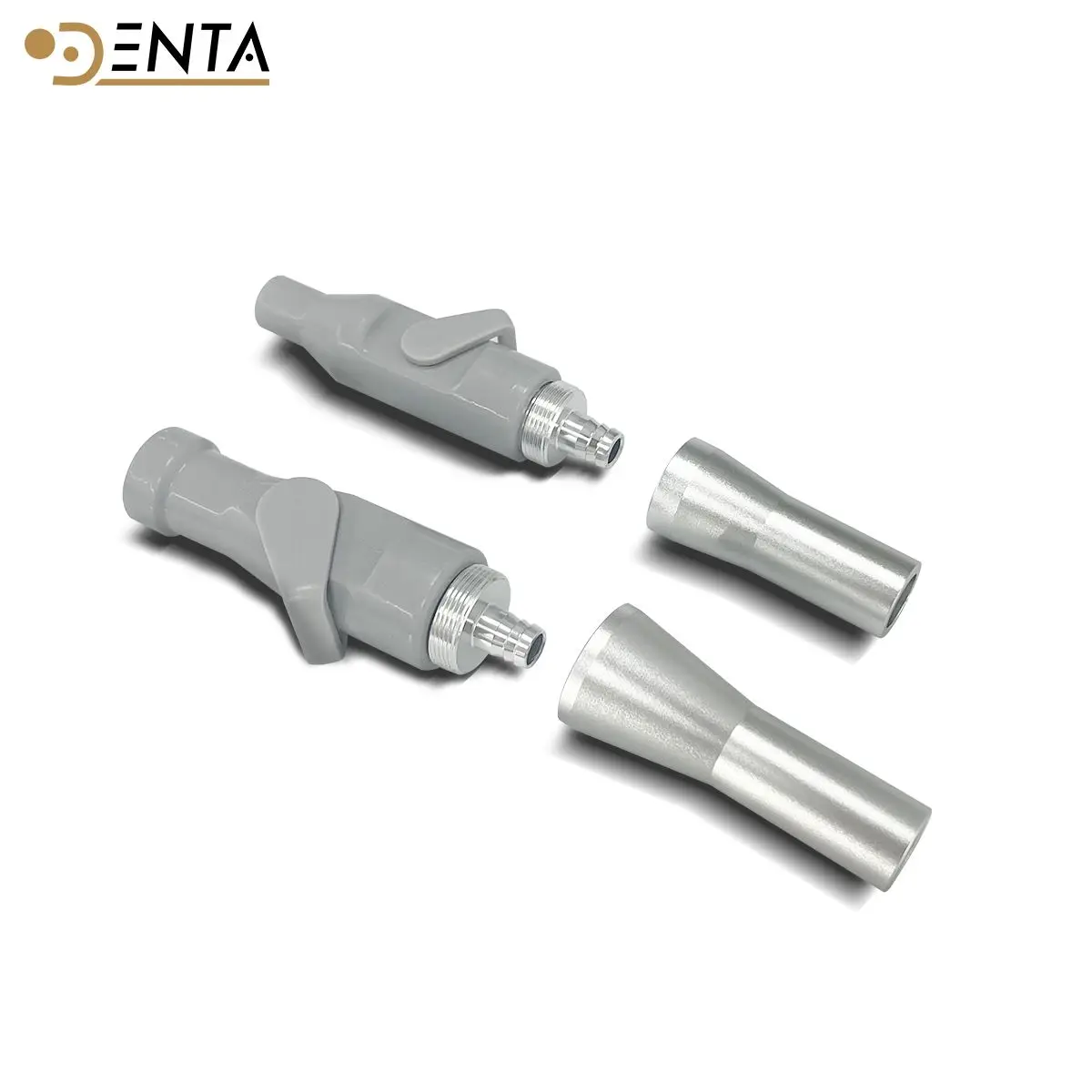 

Автоклавируемый 3 # Алюминиевый стоматологический всасывающий клапан слюны — адаптер для поворотной ручки для полости рта