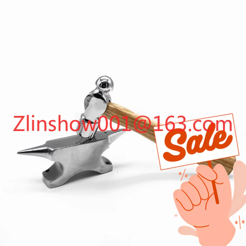 Anti-rust gold anvil backing plate, winding shape ring, corrective silver jewelry DIY hand tools