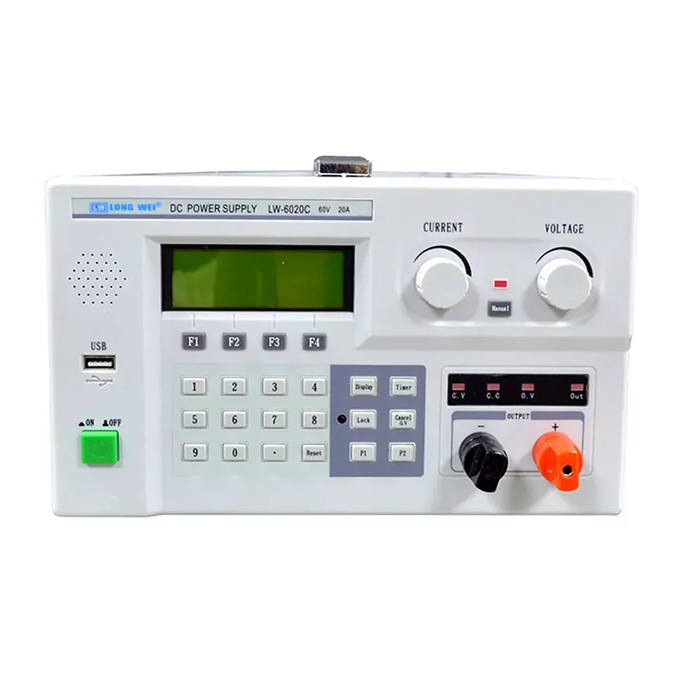 

LW-3005C 300V 5A Programmable DC Regulated Desktop Power Supply Digital Adjustable Switching Power Source Electroplating Use