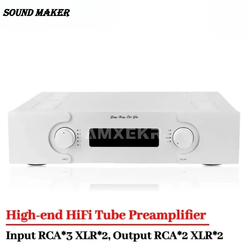 

Sound Maker-Flagship Edition X9 Class A Power Amplifier HIFI Fully Balanced Remote Control Tube Preamplifier Pre Phono