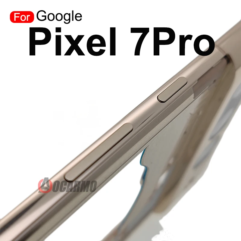 Imagem -06 - Frame Médio Frontal com Teclas Laterais para Google Pixel Pro Reparação Peça