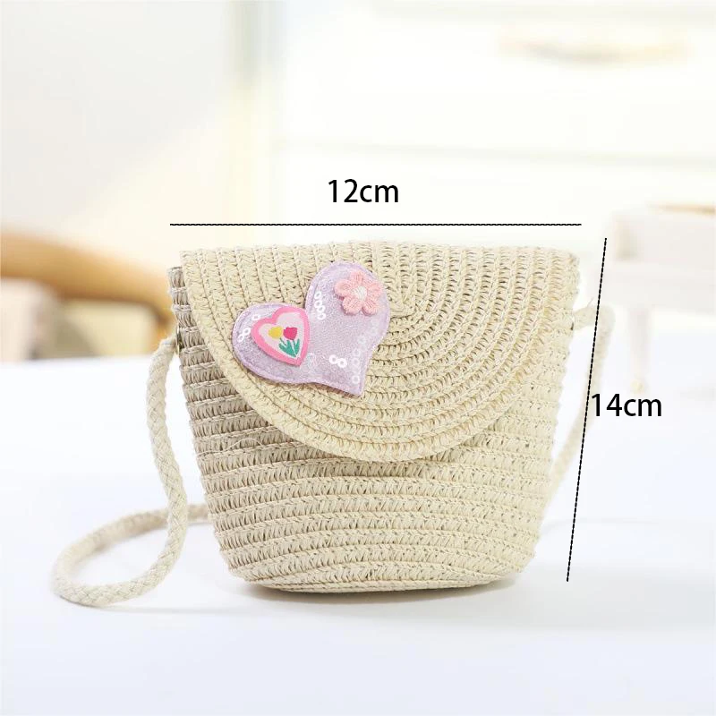 Mini um ombro Crossbody Bag, grama de malha, bonito, estilo Flip, nova moda