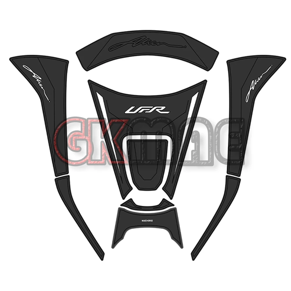 New Fit For Burgman 15 150 UFR150 Motorcycle Modified Fuel Tank Anti-Scratch Guard Thickened Rubber Decorative Stickers