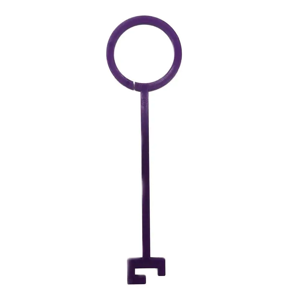 30pcs Purple Clay Target Holder ABS Quality Shooting Target Holder N Hook 5.5INCH Clay Pigeon Hooks Shooting Practice Work