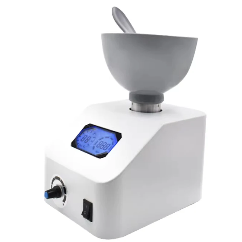 700ml Dental Alginate Impression Material Mixer, Plaster Mixer, Plaster Powder Mixer with Display and Adjustable Speed