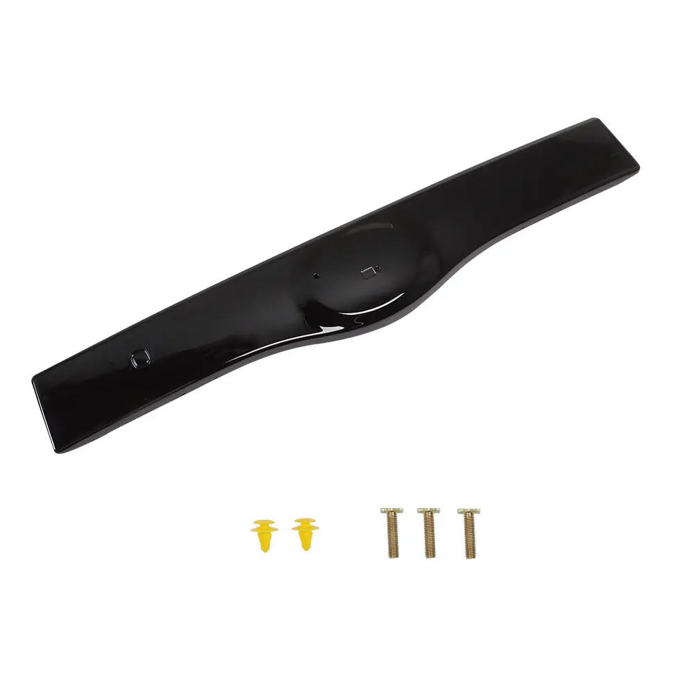 باب خلفي قابل للزينة بمقبض تزيين ، خلفية سوداء لامعة ، تويوتا بريوس ، 76801-47040-C0 7680-470-47060-c0 #6