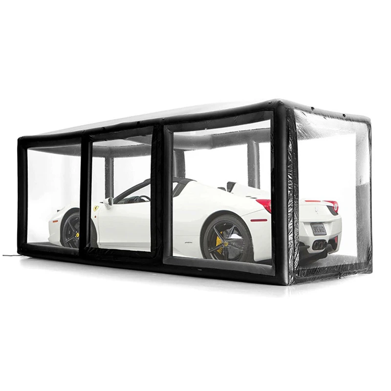 Hot Sale Air Sealed PVC Car Cover Tent Inflatable Car Garage Inflatable Carport Tent