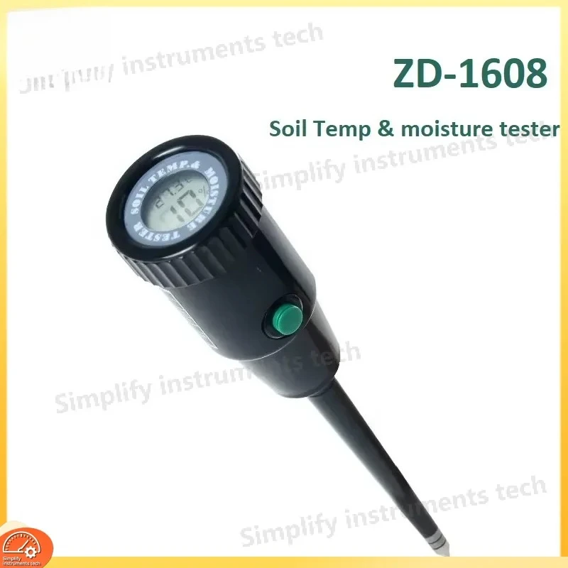 Digital Soil Moisture Meter Temperature Humidity Sensor Tester Garden Farm Plant Care Hydroponics Agriculture Gardening Tools