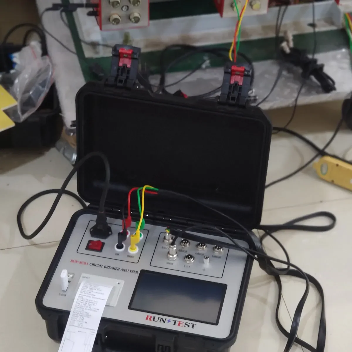 High Voltage Equipment Hv Switch Dynamic Characteristic Tester Circuit Breaker Timing Test Set Analyzer