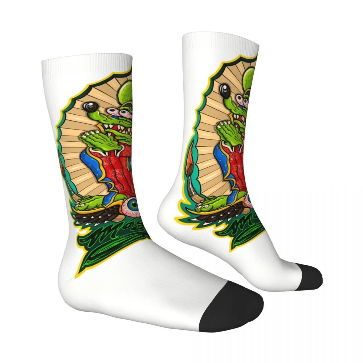 Make A Wish Rat Fink Socks Sports 3D Print Boy Girls Mid-calf Sock