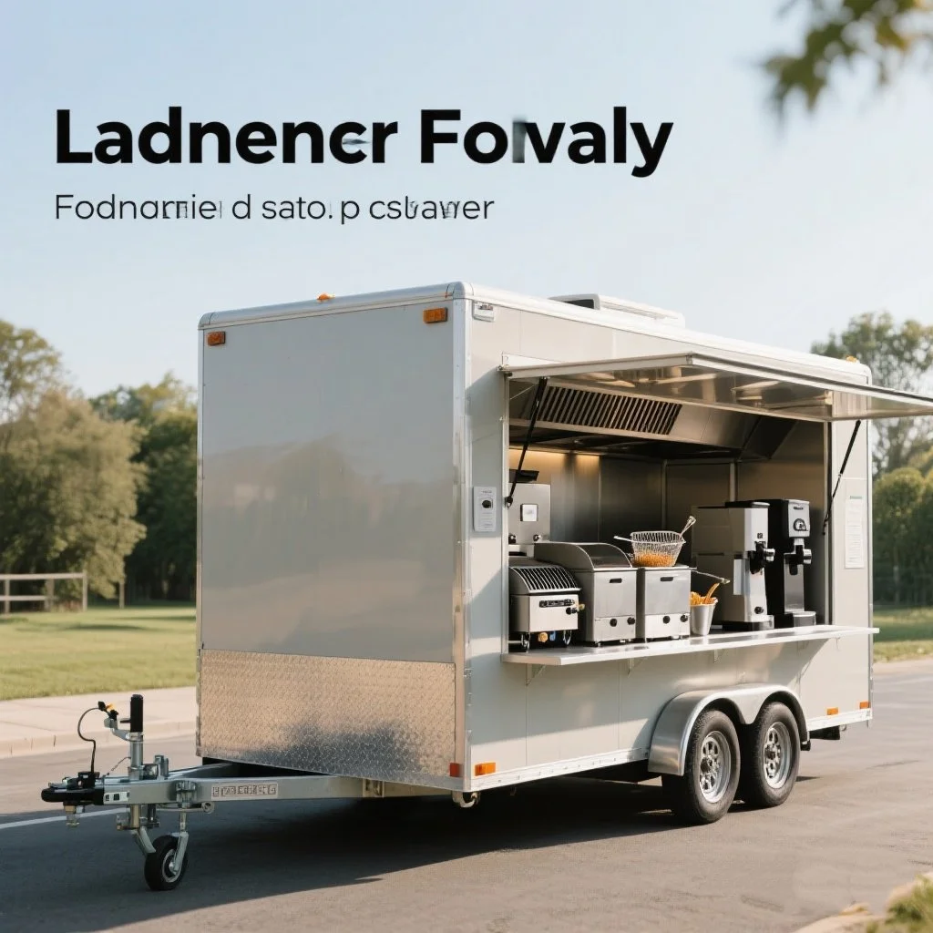 

American Food Truck Fully Equipped Food Trailer Ice Cream Taco Truck Hotdog Food Cart Mobile Kitchen Trailer
