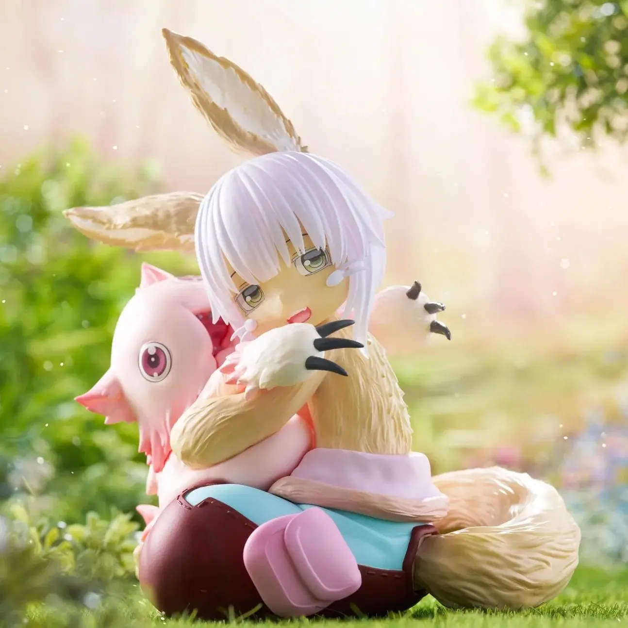 Judai Original Taito Desktop Cute Made in Abyss Nanachi Mitty PVC Action Figure Model Doll Toys