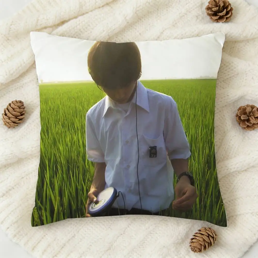 All About Lily Chou-Chou Double-sided Printed Square Decorative Cushion Cover for Sofa Living Room Home Decor