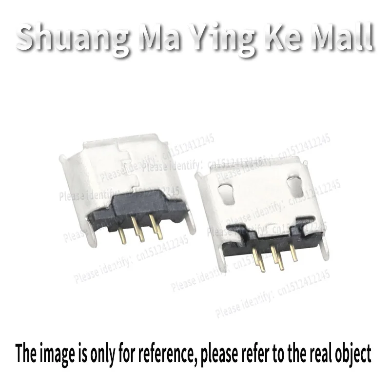 Conector MICRO USB MK5PIN, Conector de Puerto hembra, Conector de datos para teléfono Android, TYPE-B, SMD DIP