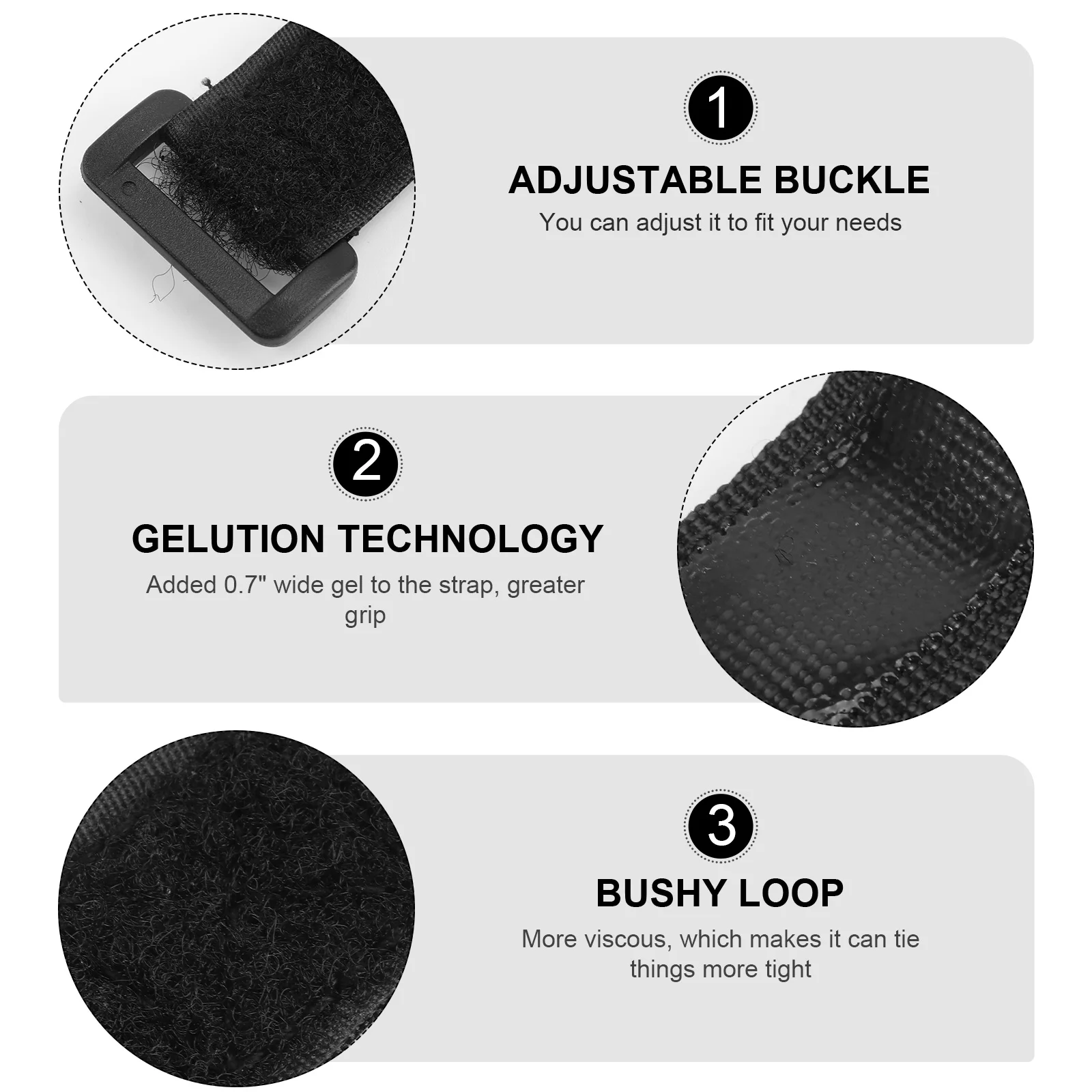 

Wheel Strap Hook and Loop Bike Motorcycle Fastening Cable Full Nylon Tape Tie