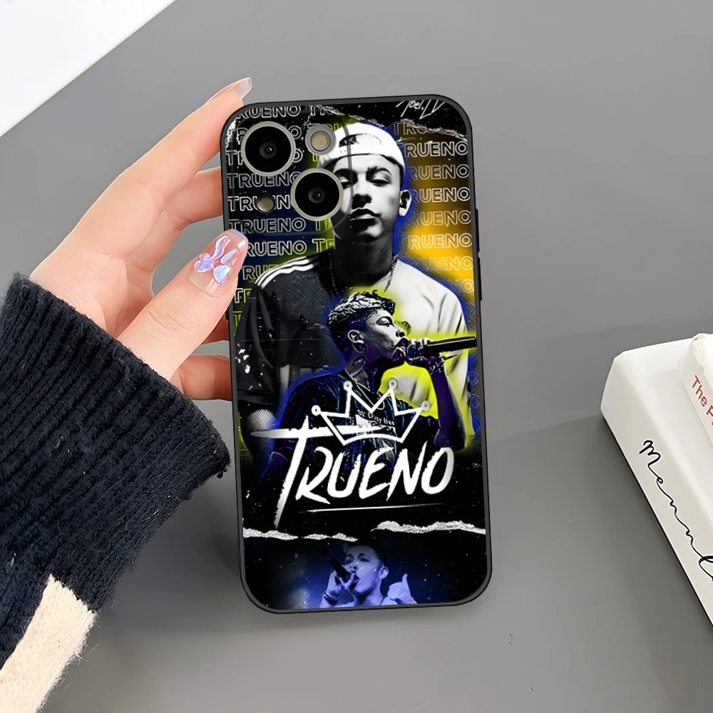 Trueno Fell Me Rapper Phone Case for iphone 15 Pro Max 14 Pro 16 Plus 12 13 11 Xr X Xs 8 7 Plus Silicone Back Cover