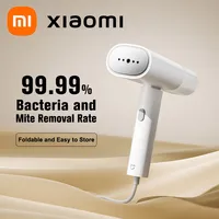 XIAOMI MIJIA New Handheld Garment Steamer 2 Iron Home Electric Steam Cleaner Portable Foldable Mite Removal Flat Ironing Machine
