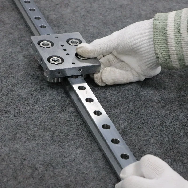Qingong High-precision Silent Bearing Steel Linear Guide Slider Linear Module T23 for CNC Machine Tools and 3D Printers
