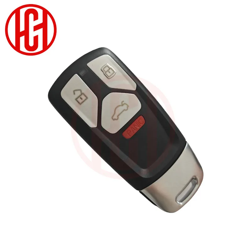 Guscio/Cover per Chiave Auto a 3/4 Pulsanti per Audi TT RS 2016 A4 A5 A4L S4 RS4 S5 RS5 Q5 Q7 2017 2018 2019 2020 2021 2022 2023