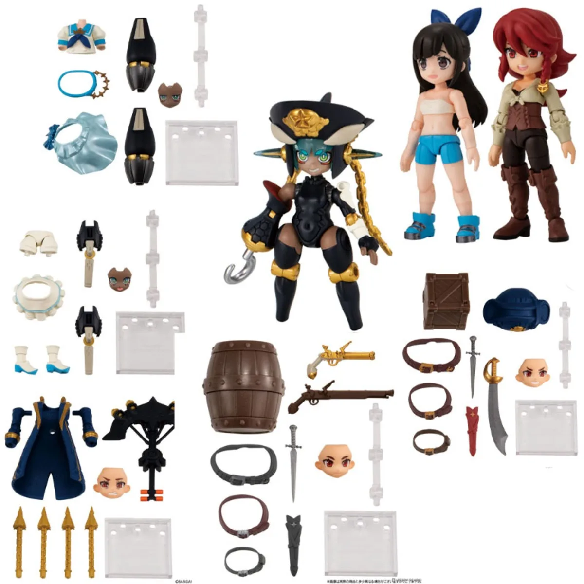 

Bandai Original Gashapon Adventurer LINK TRAVELERS Machinery Dominates The World Escape Arc Wave 2 Amine Figure Toys Gifyt