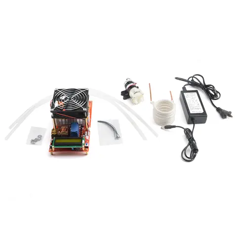 2500W 1800W हाई पावर ZVS इंडक्शन हीटर इंडक्शन हीटिंग बोर्ड मॉड्यूल फ्लाईबैक ड्राइवर हीटर कूलिंग फैन इंटरफ़ेस+ कॉइल 10 best sales zvs इंडक्शन हीटर - №10