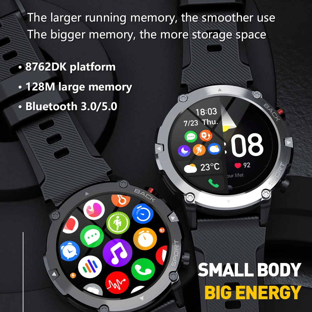 SKMEI Full Touch Hours Bluetooth Call Digital Sport Watches Mens Pedometer Countdown Clock Waterproof Wristwatch reloj hombre