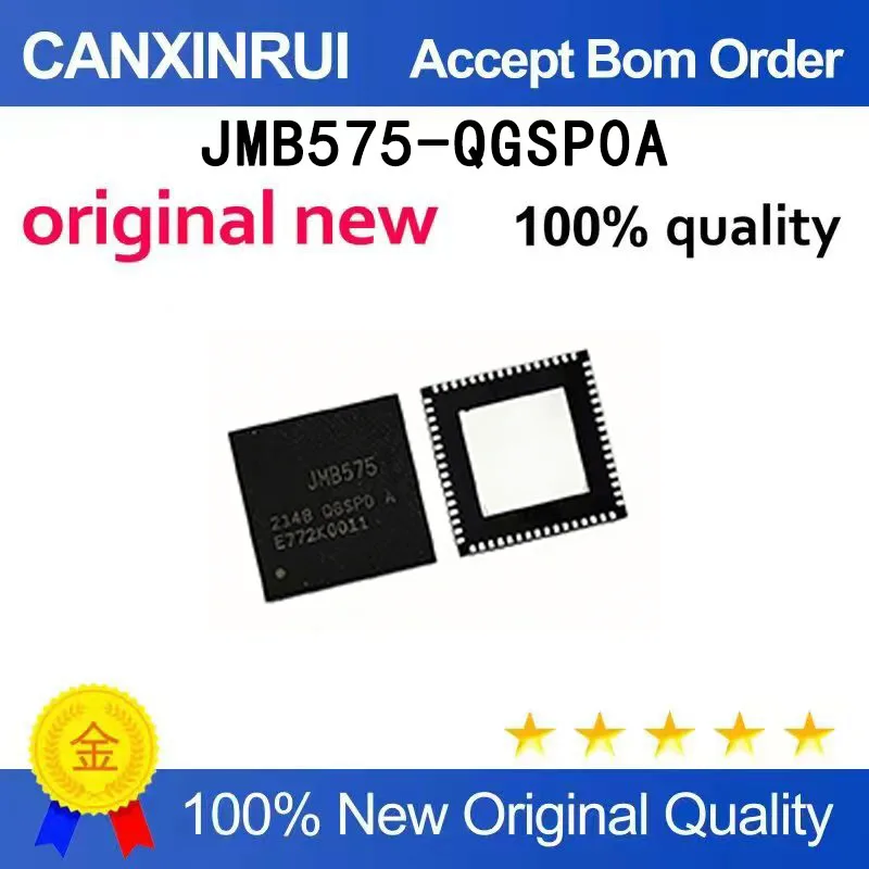 (5-100 pieces)Brand new original JMB575-QGSP0A JMB575 packaged QFN64 spot chip IC