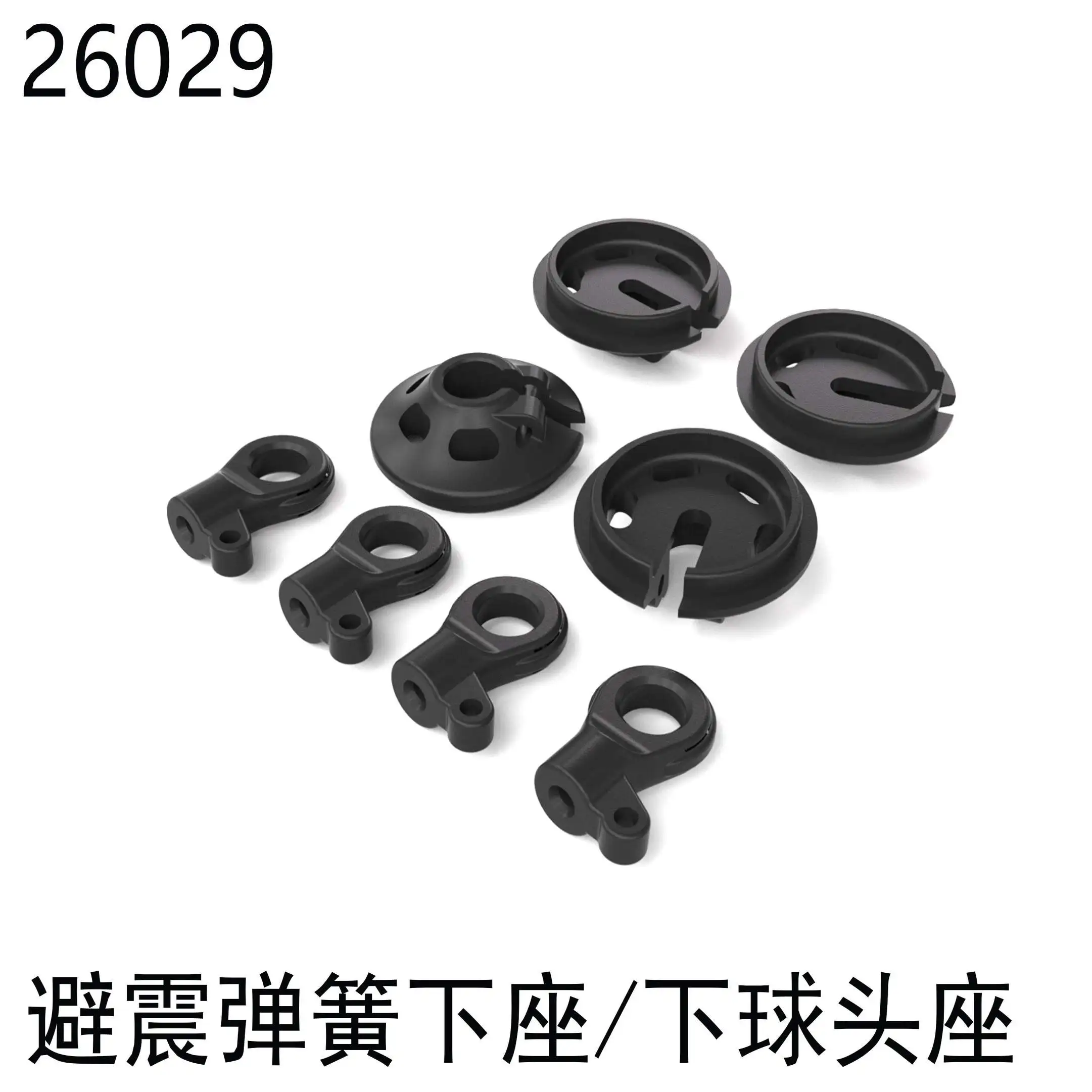 YIKONG YK4061 1/6 LCG Crawler Parts 60KG Servo Wheel Hub Beadlock Ring Front Axle Tube Shock Lower Mount Tire Shell Foam Insert