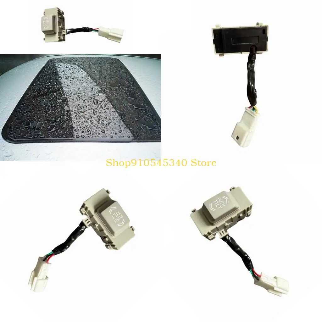 

U2JA Ergonomic Vehicle Sunroof Switches Sliding Tilting Functions Shockproof Construction 254503TA0B for L33Z A36Z Z52Z T32Z