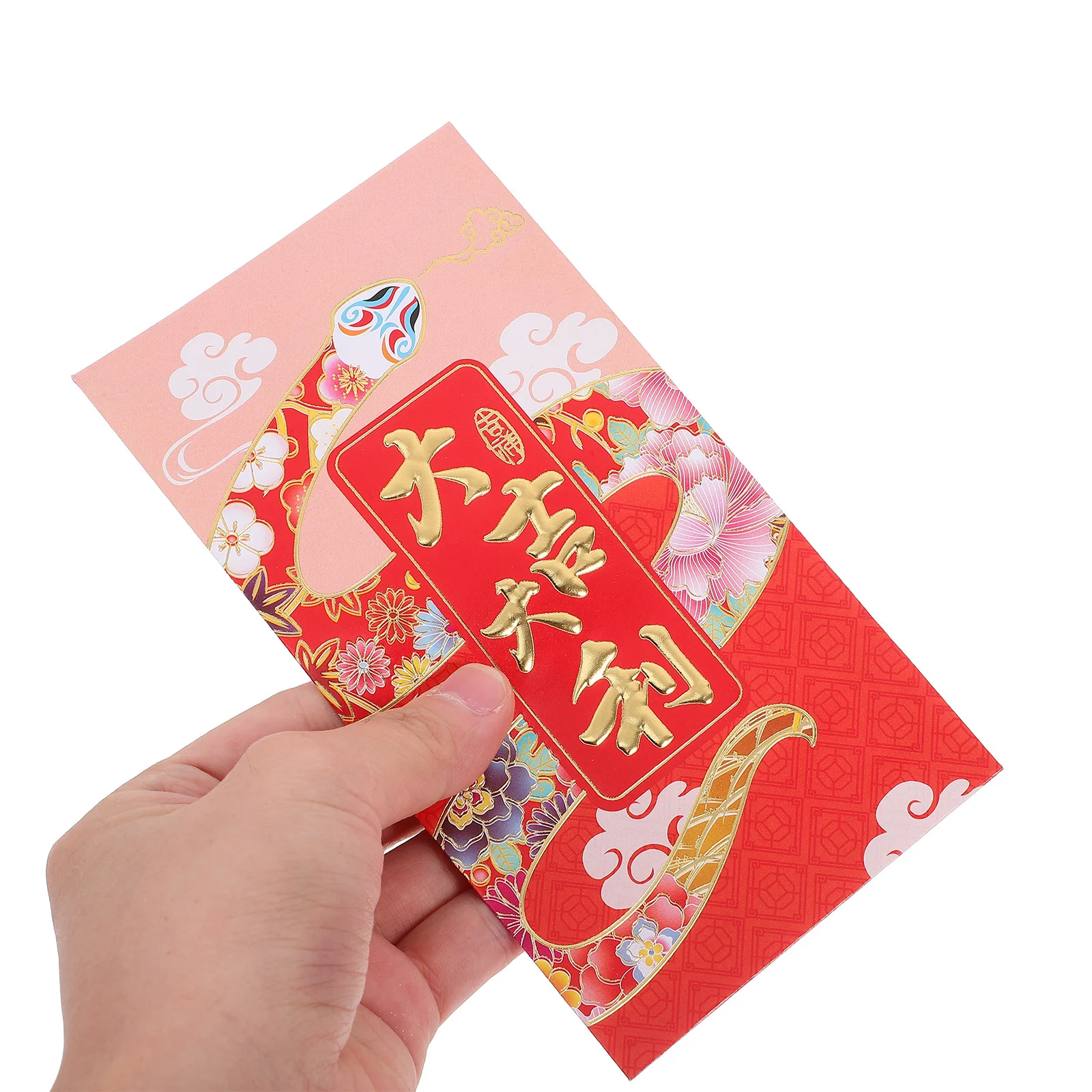 30 قطعة الكرتون الأفعى زودياك المغلفات الحمراء السنة الصينية الجديدة الزفاف محظوظ المال الحزم مهرجان الربيع المغلفات النقدية سنة #5