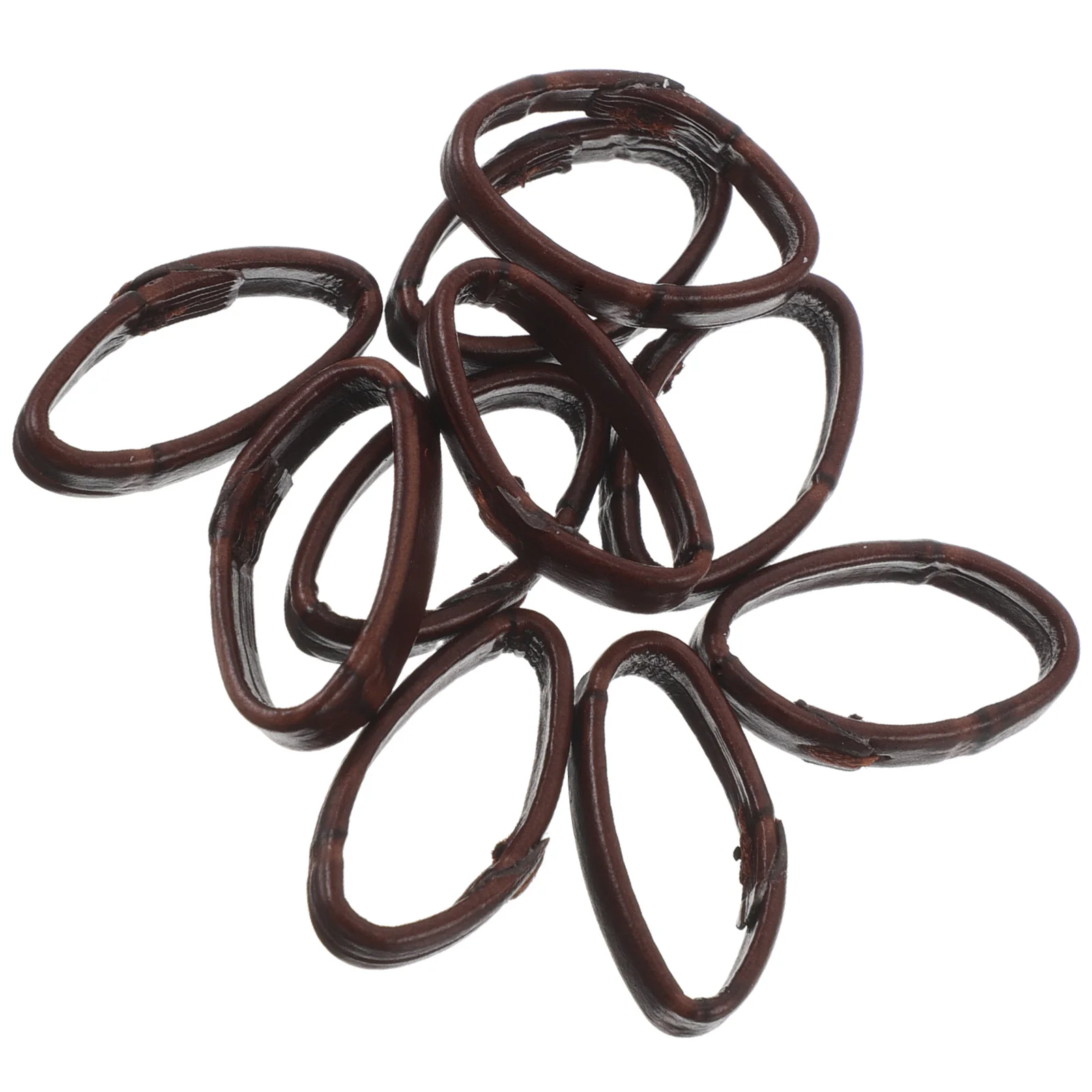 

10pcs Watch Band Loop Holders 20Mm Strap Keeper Rings Replacement Universal Compatibility Quick Replacement For Watch