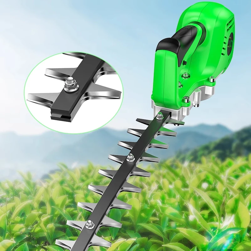 

1500W High Power Electric Hedge Trimmer Rechargeable Portable Single Blade Greening Shears for Garden Care