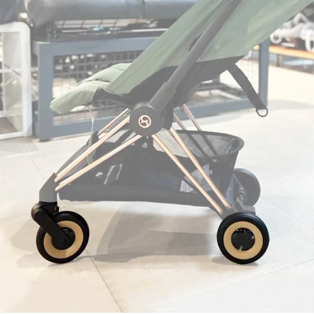 Stroller Wheel For Cybex Coya Buggy Wheel Front Or Rear One Rosegold Color Direct Baby Replacement Accessories