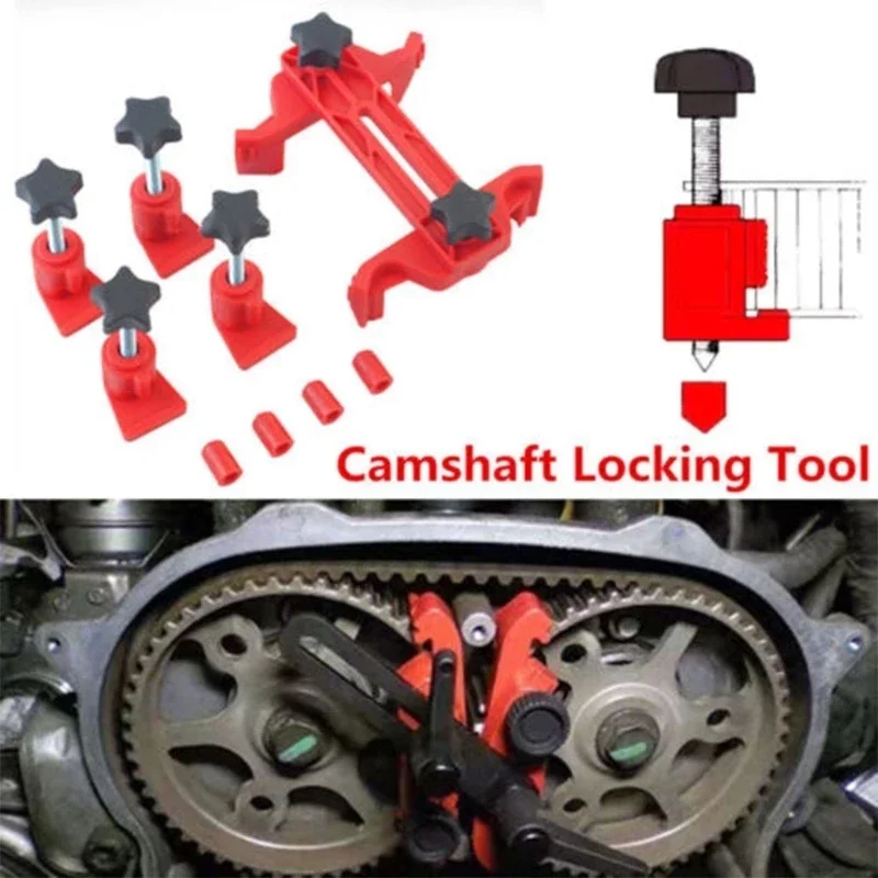 

Universal Cam Camshaft Lock Holder Car Engine Cam Timing Locking Tool Set Pulley Retainer Hotselling 5 Pcs