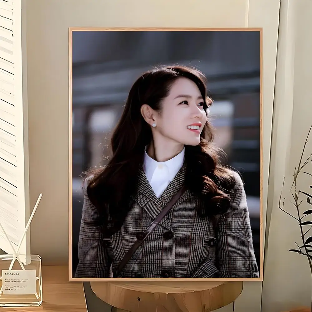 Actress Melodrama Lead Son Ye-Jin Poster Wall Art Painting for Living Room Home Decoration and Holiday Gifts