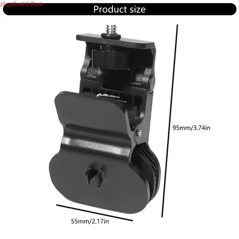 E8BAスクリーンマウントクランプクリップユニバーサル1/4スクリューモニターカメラマウント