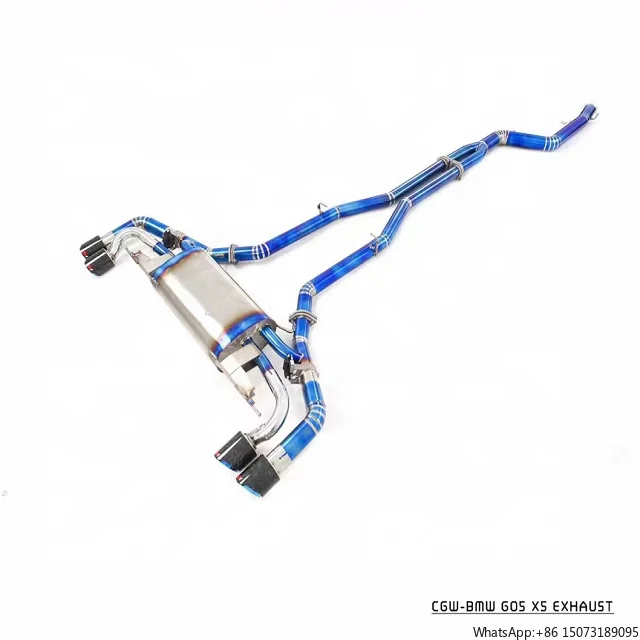 

Insane Sound Titanium Exhaust Muffler for X5 G05 3.0T X5M Style