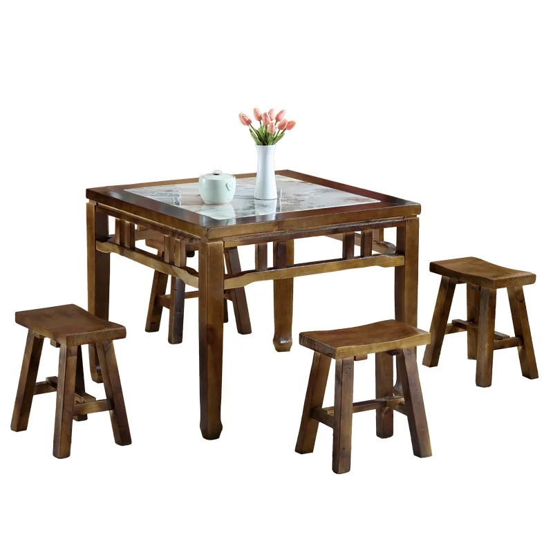 الخشب الصلب، مطعم، مطعم، طاولة طعام وكراسي، مزيج، زراعة ريفية #1