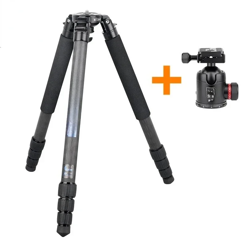 

Nt364c Professional Carbon Fiber Tripod Single Lens Reflex Mirrorless Camera Tripod Telephoto Lens Bird Watching Camera Bracket