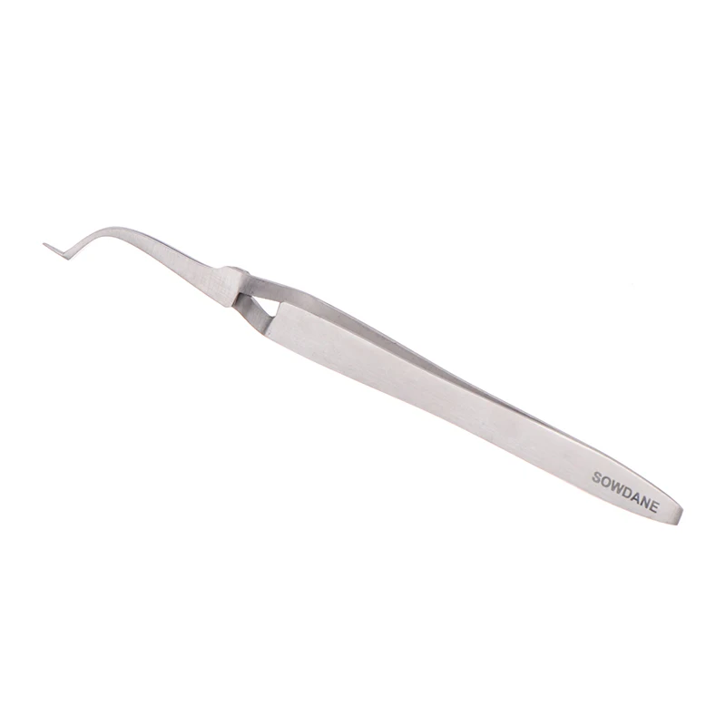 1PC Dental Orthodontic Posterior Buccal Tube Bonding Tweezer Brace Holder Ortho Bracket Placer Stainless Steel Dental Tool